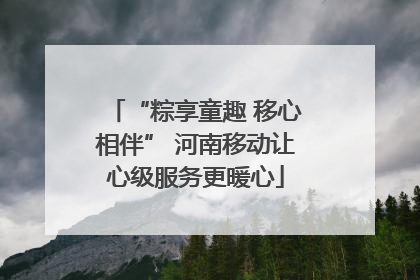 “粽享童趣 移心相伴” 河南移动让心级服务更暖心