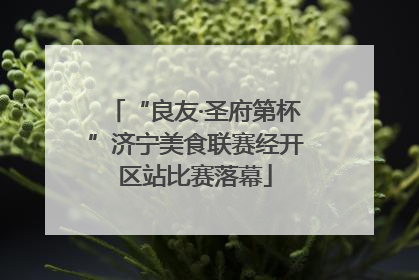 “良友·圣府第杯”济宁美食联赛经开区站比赛落幕