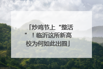 炒鸡节上“整活”！临沂这所新高校为何如此出圈