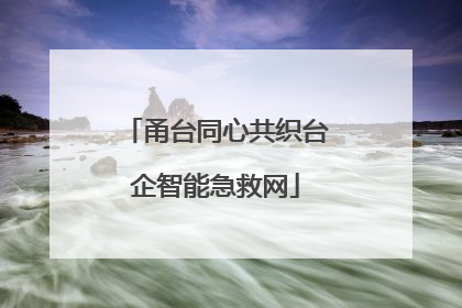 甬台同心共织台企智能急救网