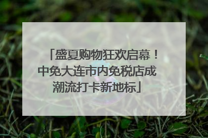 盛夏购物狂欢启幕！中免大连市内免税店成潮流打卡新地标