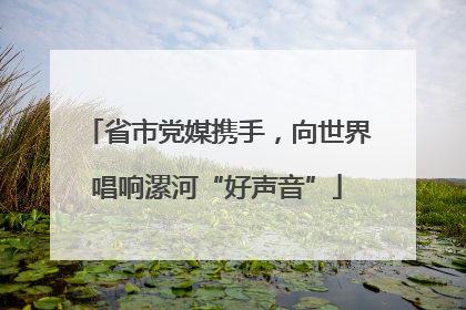 省市党媒携手，向世界唱响漯河“好声音”
