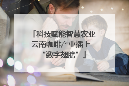 科技赋能智慧农业 云南咖啡产业插上“数字翅膀”