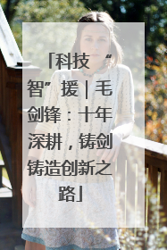 科技 “智”援｜毛剑锋：十年深耕，铸剑铸造创新之路