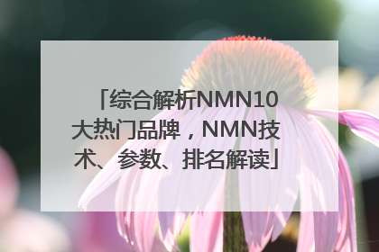 综合解析NMN10大热门品牌，NMN技术、参数、排名解读