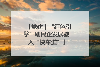 党建｜“红色引擎”助民企发展驶入“快车道”