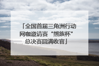 全国首届三角洲行动网咖邀请赛“熊族杯”总决赛圆满收官
