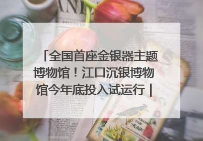 全国首座金银器主题博物馆！江口沉银博物馆今年底投入试运行｜万千气象看四川