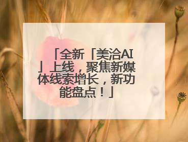 全新「美洽AI」上线，聚焦新媒体线索增长，新功能盘点！