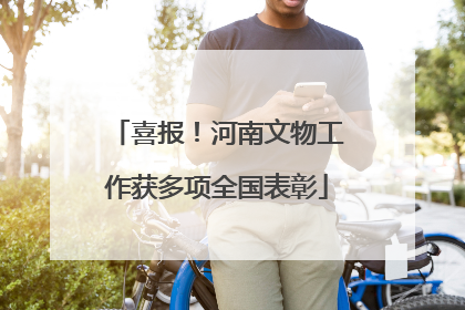 喜报！河南文物工作获多项全国表彰