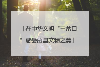 在中华文明“三岔口”感受蔚县文物之美