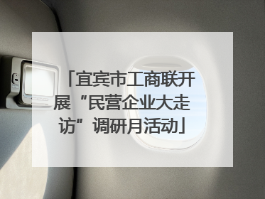 宜宾市工商联开展“民营企业大走访”调研月活动