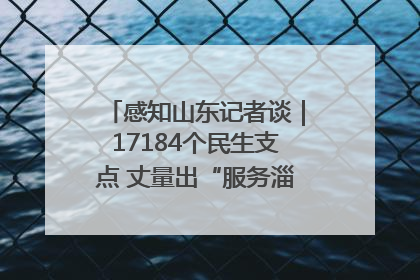 感知山东记者谈｜17184个民生支点 丈量出“服务淄博”的文明温度