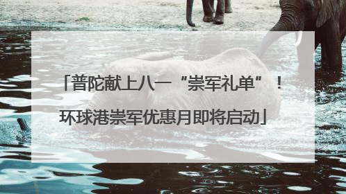 普陀献上八一“崇军礼单”！环球港崇军优惠月即将启动