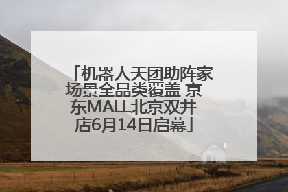 机器人天团助阵家场景全品类覆盖 京东MALL北京双井店6月14日启幕