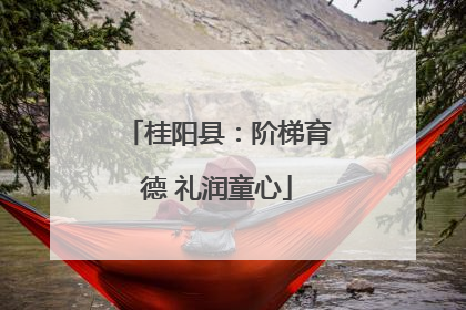 桂阳县：阶梯育德 礼润童心