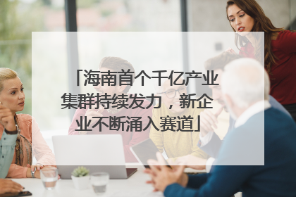 海南首个千亿产业集群持续发力，新企业不断涌入赛道