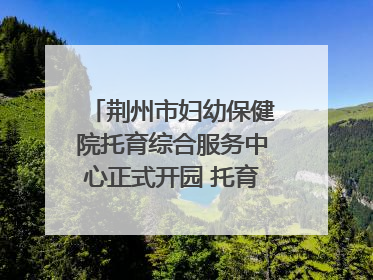 荆州市妇幼保健院托育综合服务中心正式开园 托育宣传月同步启动