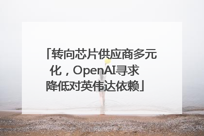 转向芯片供应商多元化，OpenAI寻求降低对英伟达依赖