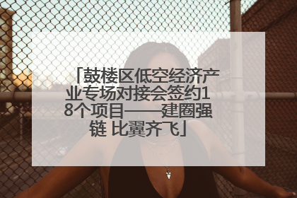 鼓楼区低空经济产业专场对接会签约18个项目——建圈强链 比翼齐飞